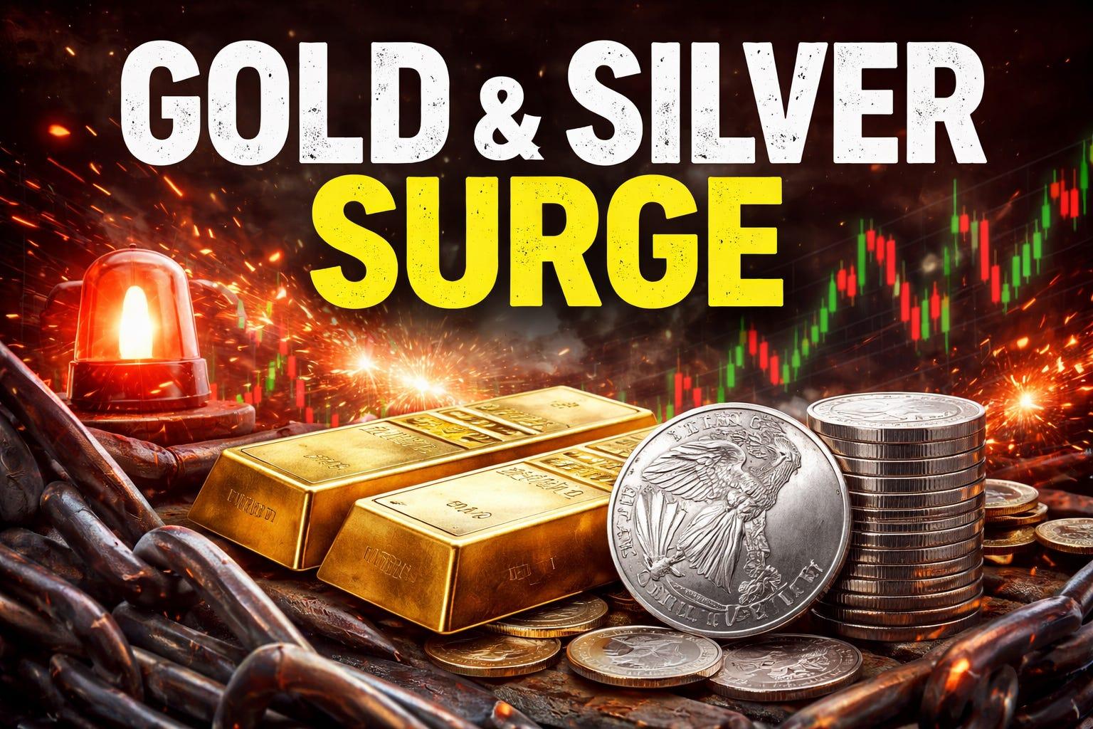 Featured article illustration for The Pipes Are Rattling — and Gold & Silver Are Pricing It In